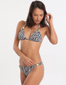 Jo Severin Nora Slide Hipster Bikini Bottom - Abstract