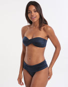 Jo Severin Anna Fold Bikini Bottom - Midnight